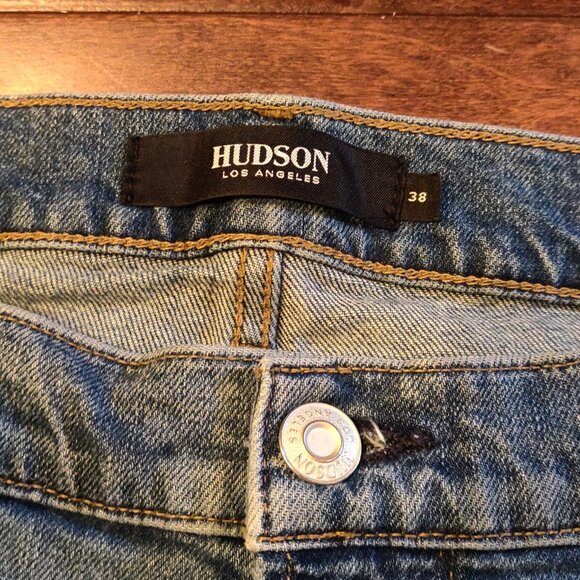 Hudson Blake Slim Straight Men's Jeans SIZE 38x35 - Picture 7 of 7